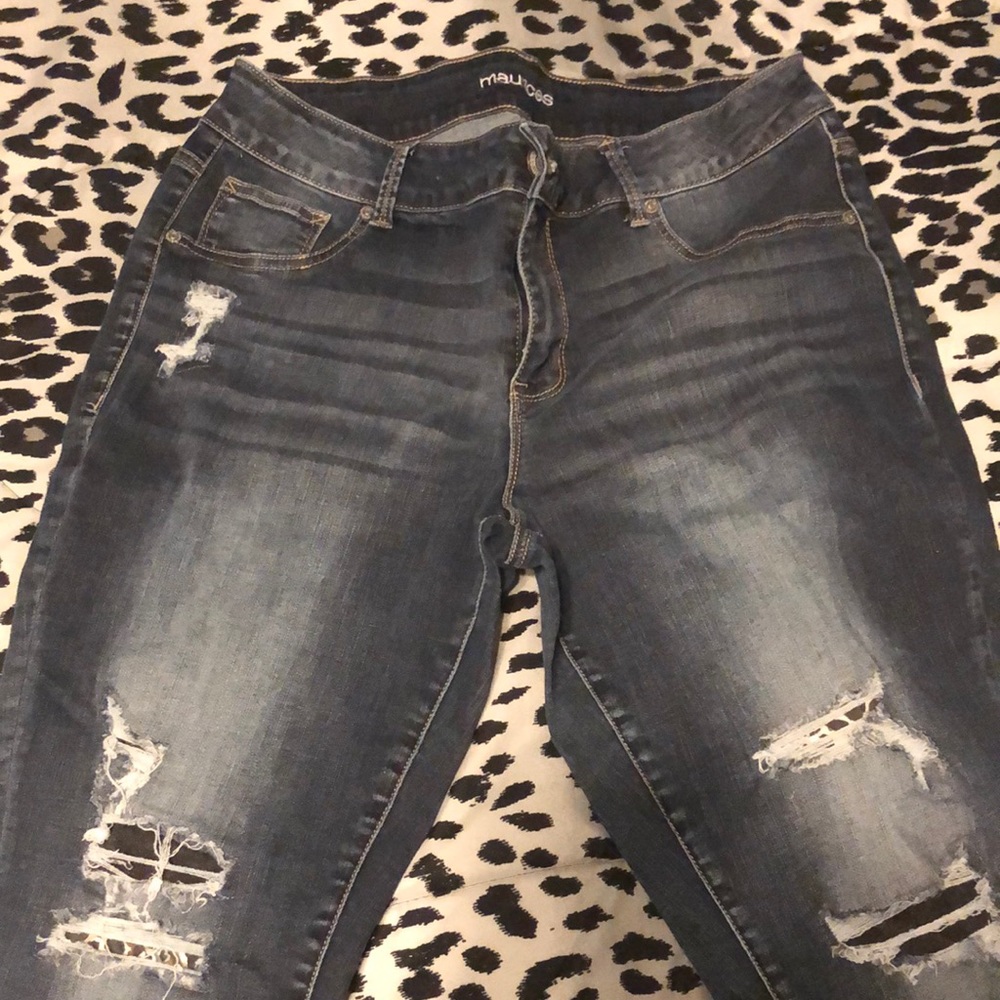 Size 14 jeggings from Maurice’s